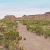 Off the Llano Loop, I rode the Puerta Chilicote trail. Uma trilha que começa no Llano Loop é a Puerta Chilicote. : Big Bend Ranch State Park, Encino Loop, Llano Loop