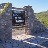 Entering Big Bend Ranch State Park. This gravel road is 27 miles (about 1.5 hour of driving). Entrando no parque estadual do Rancho Big Bend. Essa estrada de terra tem 44 km (e leva cerca de 1,5 hora de carro). : Big Bend Ranch State Park