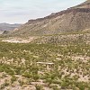 Looking into Fresno Canyon. Olhando para o Fresno Canyon. : Big Bend Ranch State Park
