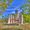 Homestead. Ruínas da fazenda. : McKinney Falls State Park