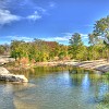 Pond at Lower Falls. Lago nas Quedas Inferiores. : McKinney Falls State Park