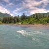 Hoh River. Rio Hoh.