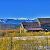 Approaching Taos. Chegando a Taos. : HDR, la posada de taos, millicent rogers museum, rio grande gorge, snowshoeing, st francis de asis, taos, taos ski valley