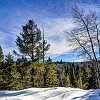 Snowshoeing on the Sangre de Cristo Mountains. Caminhando na neve nas montanhas de Sangue de Cristo. : HDR, la posada de taos, millicent rogers museum, rio grande gorge, snowshoeing, st francis de asis, taos, taos ski valley